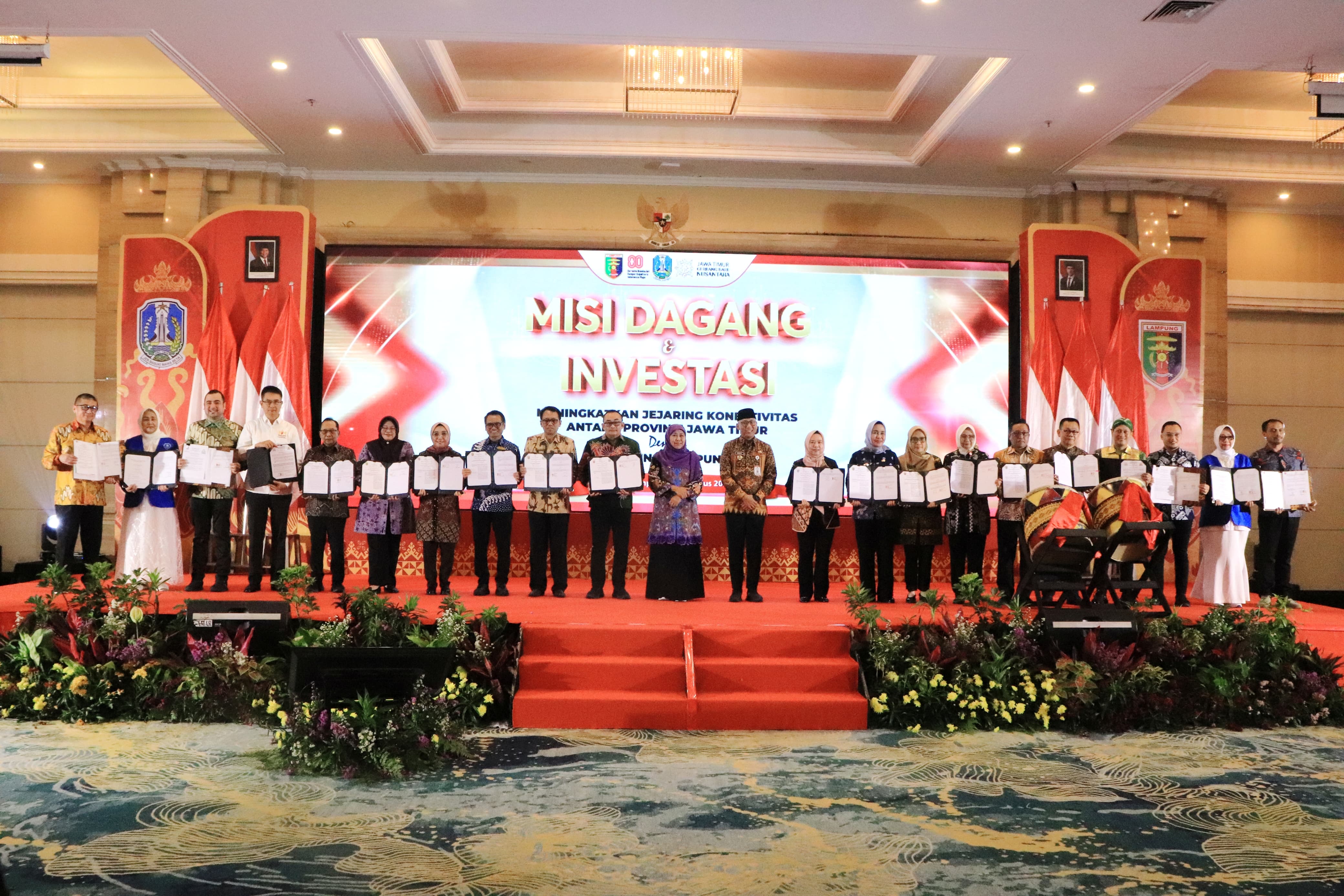 Lampung dan Jawa Timur Perkuat Sinergi Dagang dan Investasi Lewat Forum Strategis